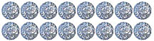 Dress It Up Glitter Dots Silver Dollar